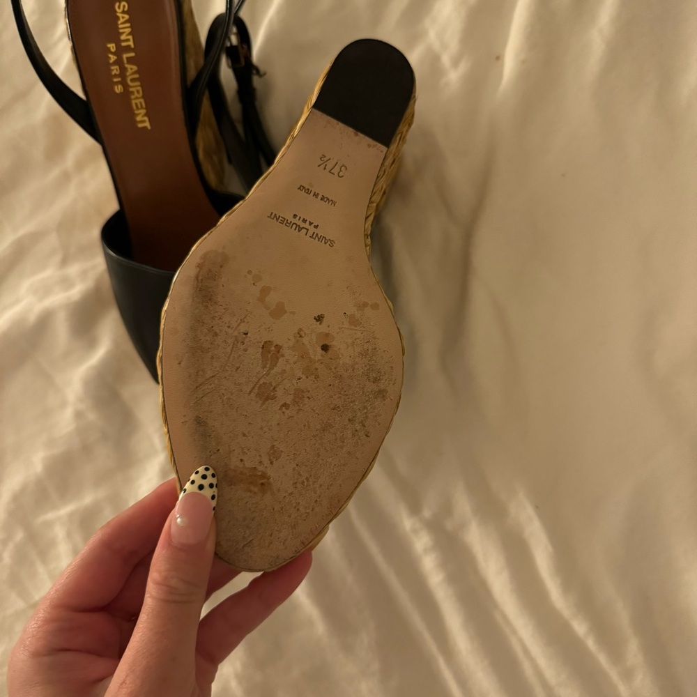 Saint Laurent Paloma Wedges - Picture 4 of 7